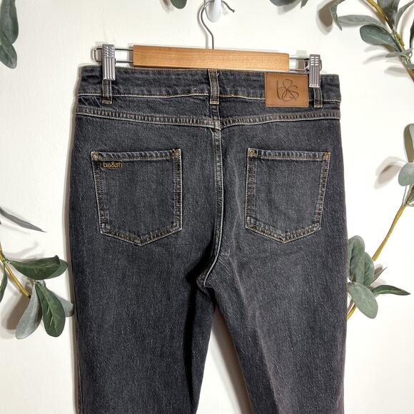 ba&sh Washed Black Bootcut Jeans - Picture 4 of 6